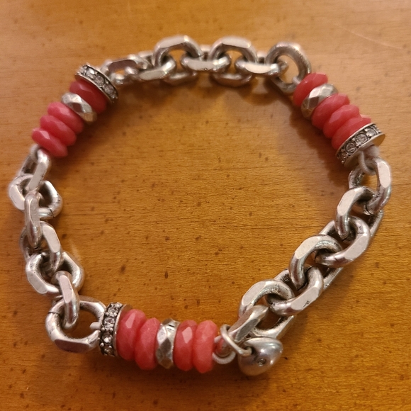 Fossil Hammered Chain & Bead bracelet - Picture 3 of 4